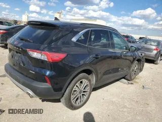 2021 Ford Escape SEL with VIN 1FMCU9H63MUB18598, listed as a Copart auction lot 50165425 with 49,541 mi miles and Salvage Title. Bid and sale history available at DreamBid. Image 3.