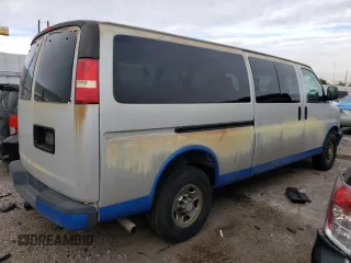 2007 Chevrolet Express Passenger z VIN 1GAHG39U571153735, wystawiony jako Copart lot #87535245 z przebiegiem 138 634 mil mil oraz Czysty tytuł • Clean title. Historia ofert i sprzedaży dostępna na DreamBid. Obrazek 3.