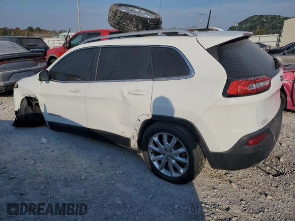 2016 Jeep Cherokee Limited with VIN 1C4PJLDS0GW233845, listed as a Copart auction lot 74695674 with 155,453 mi miles and Salvage Title. Bid and sale history available at carsss.com. Image 2.