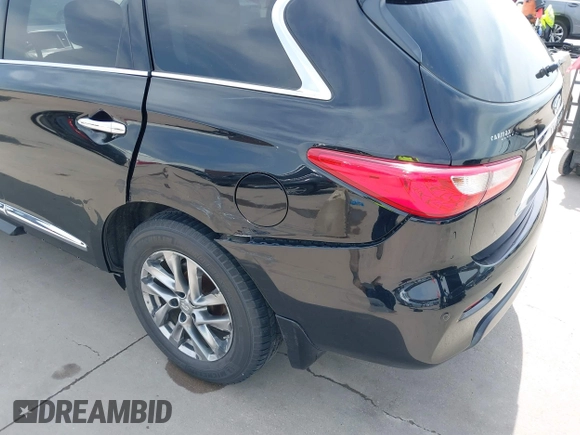 2015 Infiniti QX60 with VIN 5N1AL0MM7FC509756, listed as a IAAI auction lot 42024707 with 167,511 mi miles and . Bid and sale history available at DreamBid. Image 18.