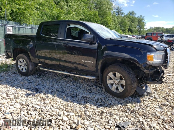 2015 GMC Canyon 4WD SLE with VIN 1GTG6BE34F1252557, listed as a Copart auction lot 61313294 with 16,084 mi miles and Salvage Title. Bid and sale history available at carsss.com. Image 4.