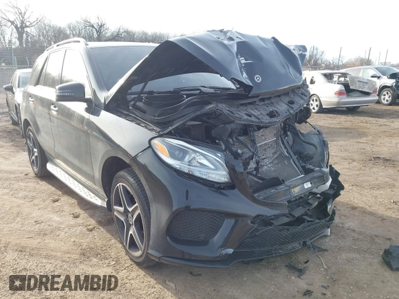 2018 Mercedes-Benz GLE 350 with VIN 4JGDA5JB2JB175606, listed as a IAAI auction lot 41769554 with 63,081 mi miles and . Bid and sale history available at DreamBid. Image 1.