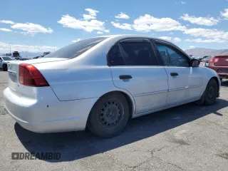 2001 Honda Civic LX z VIN 2HGES16521H519977, wystawiony jako Copart lot #55177585 z przebiegiem 152 993 mil mil oraz Czysty tytuł • Clean title. Historia ofert i sprzedaży dostępna na DreamBid. Obrazek 3.