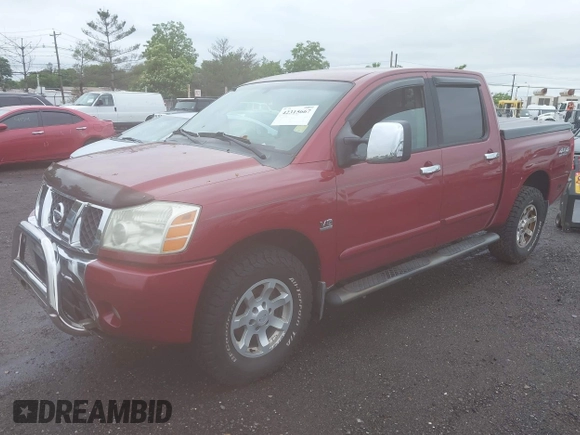 2004 Nissan Titan LE с VIN 1N6AA07BX4N529440, выставлен на аукционе IAAI как лот 42315667 с пробегом 146 955 миль миль и . История ставок и продаж доступна на DreamBid. Изображение 2.
