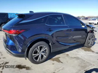 2024 Lexus RX with VIN 2T2BAMCA8RC067526, listed as a Copart auction lot 87695555 with 7,858 mi miles and Salvage Title. Bid and sale history available at carsss.com. Image 3.