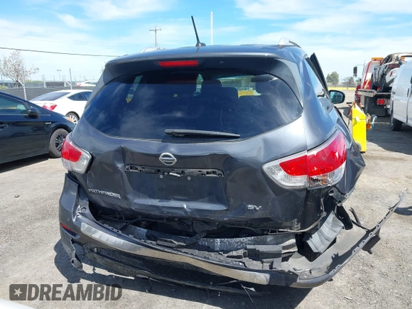 2013 Nissan Pathfinder SL with VIN 5N1AR2MNXDC647145, listed as a IAAI auction lot 41998137 with 138,071 mi miles and . Bid and sale history available at DreamBid. Image 16.
