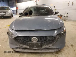 2023 Mazda 3 S Carbon Edition with VIN JM1BPBLMXP1610653, listed as a Copart auction lot 43354925 with Not Provided miles and Salvage Title. Bid and sale history available at DreamBid. Image 5.