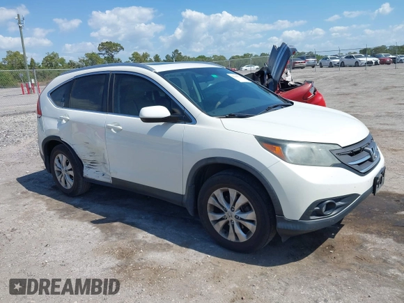 2014 Honda CR-V EX-L with VIN 5J6RM3H79EL037837, listed as a IAAI auction lot 42166214 with 257,643 mi miles and . Bid and sale history available at carsss.com. Image 1.