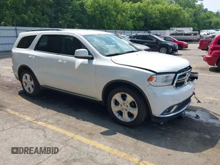 2015 Dodge Durango SXT with VIN 1C4RDJAG8FC120424, listed as a IAAI auction lot 42585498 with 147,962 mi miles and . Bid and sale history available at DreamBid. Image 1.