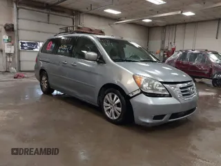 2008 Honda Odyssey EX-L with VIN 5FNRL38738B030818, listed as a IAAI auction lot 41718717 with 247,994 mi miles and . Bid and sale history available at DreamBid. Image 1.