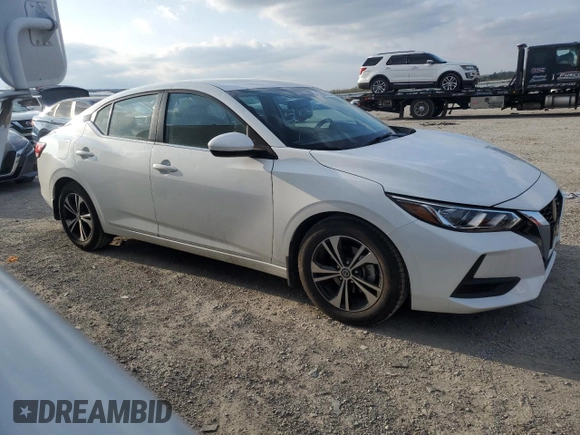 2021 Nissan Sentra SV z VIN 3N1AB8CV5MY327626, wystawiony jako Copart lot #52805325 z przebiegiem 30 260 mil mil oraz Szkoda całkowita • Salvage title. Historia ofert i sprzedaży dostępna na DreamBid. Obrazek 4.