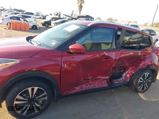 2019 Nissan Kicks SV with VIN 3N1CP5CU3KL493055, listed as a IAAI auction lot 41313642 with 57,520 mi miles. Bid and sale history available at carsss.com. Image 13.