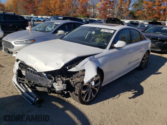 2015 Audi A6 3.0L TDI Prestige with VIN WAUHMAFC4FN037298, listed as a Copart auction lot 65819862 with 95,085 mi miles. Bid and sale history available at carsss.com. Image 2.