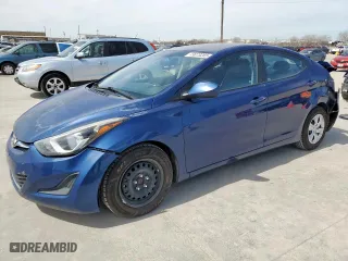 2016 Hyundai Elantra SE with VIN 5NPDH4AE2GH691914, listed as a Copart auction lot 49073265 with 146,174 mi miles and Salvage Title. Bid and sale history available at carsss.com. Image 1.