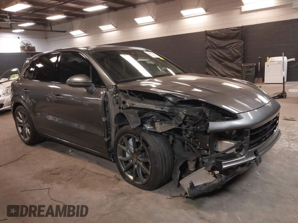 2019 Porsche Cayenne Turbo with VIN WP1AF2AY1KDA80762, listed as a IAAI auction lot 42451795 with 46,298 mi miles and . Bid and sale history available at DreamBid. Image 1.