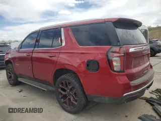 2022 Chevrolet Tahoe LT z VIN 1GNSCNKD8NR107255, wystawiony jako Copart lot #49085035 z przebiegiem Nie podano mil oraz Szkoda całkowita • Salvage title. Historia ofert i sprzedaży dostępna na DreamBid. Obrazek 2.