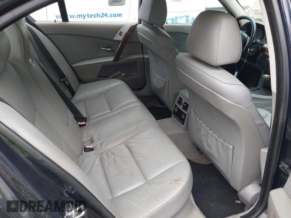 2006 BMW 5 Series 525i with VIN WBANE53536CK91416, listed as a IAAI auction lot 42076035 with 221,239 mi miles and . Bid and sale history available at DreamBid. Image 8.