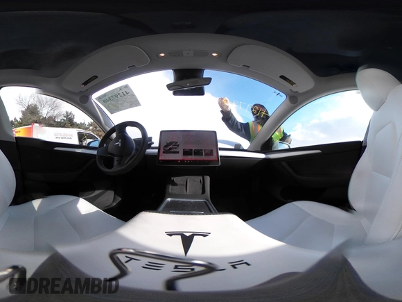 2023 Tesla Model Y Long Range with VIN 7SAYGAEE8PF706706, listed as a IAAI auction lot 41297340 with 24,428 mi miles and . Bid and sale history available at DreamBid. Image 24.
