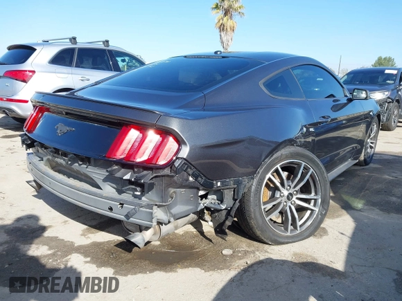 2017 Ford Mustang EcoBoost with VIN 1FA6P8TH4H5266440, listed as a IAAI auction lot 41801959 with 75,062 mi miles. Bid and sale history available at carsss.com. Image 6.