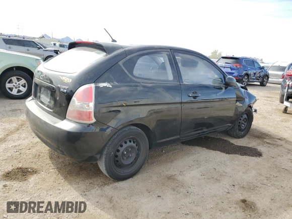 2010 Hyundai Accent GS z VIN KMHCM3AC7AU173953, wystawiony jako Copart lot #51433465 z przebiegiem 176 462 mil mil oraz Szkoda całkowita • Salvage title. Historia ofert i sprzedaży dostępna na DreamBid. Obrazek 3.