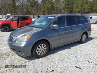 2010 Honda Odyssey EX-L with VIN 5FNRL3H75AB095210, listed as a Copart auction lot 48018585 with 194,445 mi miles and Clean Title. Bid and sale history available at carsss.com. Image 1.