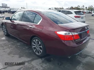 2015 Honda Accord Sport with VIN 1HGCR2F53FA224739, listed as a IAAI auction lot 42064396 with 90,154 mi miles and . Bid and sale history available at DreamBid. Image 3.