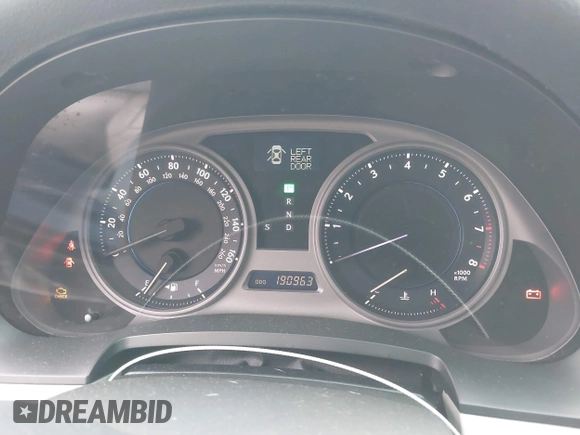 2008 Lexus IS 250 z VIN JTHBK262082080583, wystawiony jako IAAI lot #41909363 z przebiegiem 190 963 mil mil oraz . Historia ofert i sprzedaży dostępna na DreamBid. Obrazek 7.