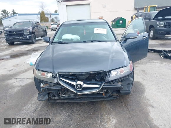 2004 Acura TSX w/Navigation with VIN JH4CL96954C026658, listed as a IAAI auction lot 41726838 with 190,046 mi miles. Bid and sale history available at carsss.com. Image 6.
