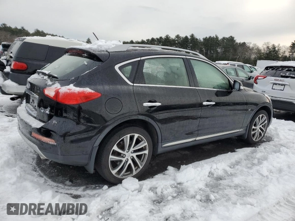2016 Infiniti QX50 with VIN JN1BJ0RR0GM271914, listed as a Copart auction lot 82159683 with 46,930 mi miles and Salvage Title. Bid and sale history available at carsss.com. Image 3.