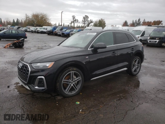 2021 Audi Q5 Premium Plus with VIN WA1E2AFY9M2039628, listed as a Copart auction lot 68333322 with 21,839 mi miles. Bid and sale history available at carsss.com. Image 1.