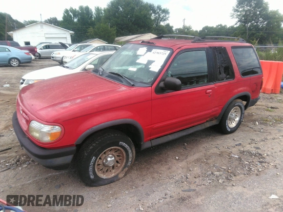 1998 Ford Explorer Sport with VIN 1FMYU22X2WUB91981, listed as a IAAI auction lot 42703725 with 169,128 mi miles and . Bid and sale history available at DreamBid. Image 2.