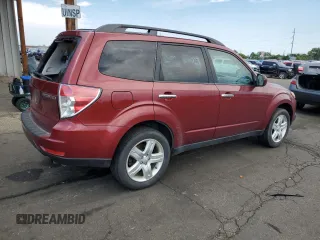 2009 Subaru Forester X with VIN JF2SH63609H795510, listed as a Copart auction lot 61041205 with 218,834 mi miles and Salvage title. Bid and sale history available at DreamBid. Image 3.