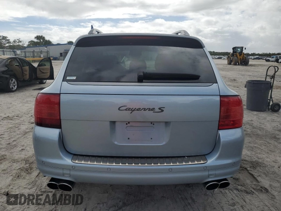 2006 Porsche Cayenne S with VIN WP1AB29P76LA69459, listed as a Copart auction lot 78107984 with 177,800 mi miles and Salvage Title. Bid and sale history available at carsss.com. Image 6.