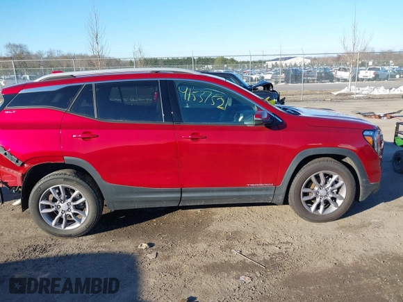 2022 GMC Terrain SLT with VIN 3GKALVEV3NL115803, listed as a IAAI auction lot 41537521 with 45,374 mi miles and . Bid and sale history available at DreamBid. Image 13.