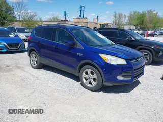 2013 Ford Escape SE with VIN 1FMCU9GX9DUD60032, listed as a IAAI auction lot 41982856 with 156,642 mi miles. Bid and sale history available at carsss.com. Image 1.