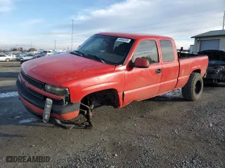 1999 Chevrolet Silverado 1500 LT with VIN 1GCEK19T9XE152388, listed as a Copart auction lot 44452325 with 242,073 mi miles and Salvage Title. Bid and sale history available at carsss.com. Image 1.