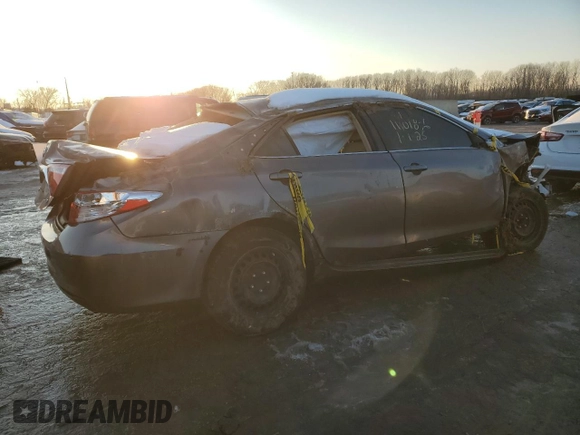 2015 Toyota Camry XLE with VIN 4T4BF1FK1FR474452, listed as a Copart auction lot 41479605 with Not Provided miles and Salvage Title. Bid and sale history available at DreamBid. Image 3.