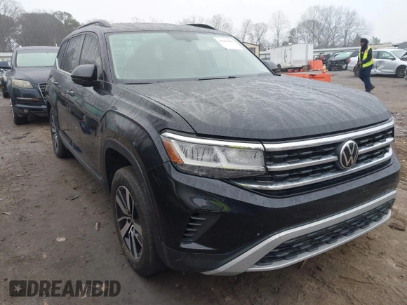 2021 Volkswagen Atlas SE with VIN 1V2DP2CA5MC545191, listed as a IAAI auction lot 41464429 with 90,350 mi miles and . Bid and sale history available at DreamBid. Image 1.