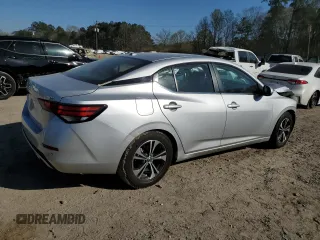 2021 Nissan Sentra SV with VIN 3N1AB8CV9MY285963, listed as a Copart auction lot 48738475 with 65,113 mi miles and Salvage Title. Bid and sale history available at DreamBid. Image 3.