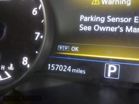 2017 Nissan Maxima SV with VIN 1N4AA6AP3HC421484, listed as a IAAI auction lot 40771426 with 157,024 mi miles and . Bid and sale history available at DreamBid. Image 15.