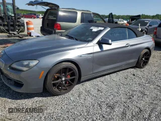 2012 BMW 6 Series z VIN WBALZ5C50CDW99700, wystawiony jako Copart lot #54983705 z przebiegiem Nie podano mil oraz Tytuł czysty. Historia ofert i sprzedaży dostępna na DreamBid. Obrazek 1.