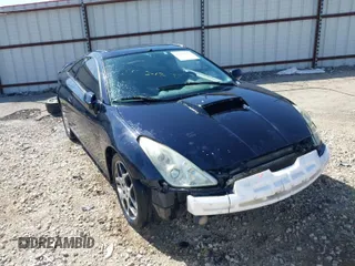 2000 Toyota Celica GT with VIN JTDDR32T4Y0007500, listed as a IAAI auction lot 41836290 with 223,527 mi miles. Bid and sale history available at carsss.com. Image 1.
