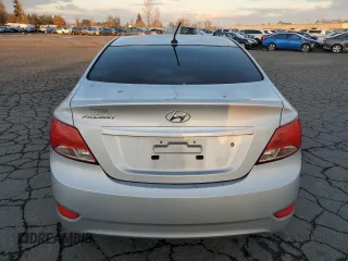 2017 Hyundai Accent SE with VIN KMHCT4AE6HU196466, listed as a Copart auction lot 82889574 with 0 mi miles and Salvage Title. Bid and sale history available at carsss.com. Image 6.