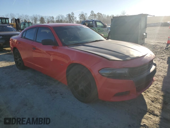 2017 Dodge Charger R/T with VIN 2C3CDXCT8HH634300, listed as a Copart auction lot 46401785 with 128,535 mi miles and Salvage Title. Bid and sale history available at DreamBid. Image 4.
