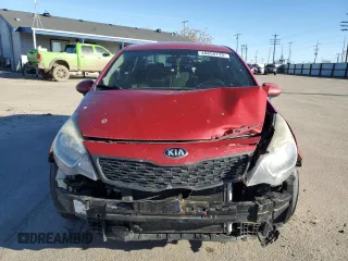 2015 Kia Rio LX with VIN KNADM4A37F6463794, listed as a Copart auction lot 46858735 with 164,081 mi miles and Salvage Title. Bid and sale history available at carsss.com. Image 5.