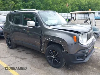 2016 Jeep Renegade Limited z VIN ZACCJBDT3GPD23151, wystawiony jako IAAI lot #42364318 z przebiegiem 103 915 mil mil oraz . Historia ofert i sprzedaży dostępna na DreamBid. Obrazek 1.