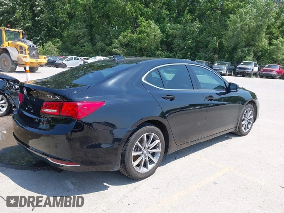 2018 Acura TLX with VIN 19UUB1F33JA006391, listed as a IAAI auction lot 42394731 with 97,046 mi miles and . Bid and sale history available at DreamBid. Image 4.
