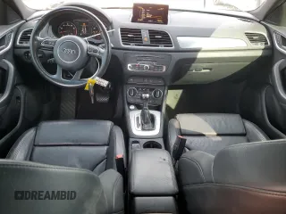 2018 Audi Q3 Premium with VIN WA1BCCFS4JR019085, listed as a Copart auction lot 57676375 with 94,743 mi miles and Salvage title. Bid and sale history available at DreamBid. Image 8.