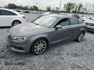 2015 Audi A3 1.8T Premium Plus with VIN WAUCCGFF6F1008872, listed as a Copart auction lot 51238055 with 160,843 mi miles and Clean Title. Bid and sale history available at carsss.com. Image 1.