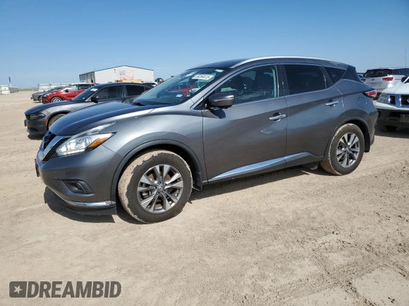 2015 Nissan Murano SL z VIN 5N1AZ2MH8FN276195, wystawiony jako Copart lot #56364415 z przebiegiem 104 355 mil mil oraz Czysty tytuł • Clean title. Historia ofert i sprzedaży dostępna na DreamBid. Obrazek 1.
